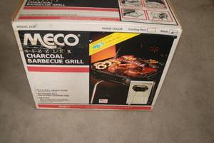 Meco charcoal barbecue grill...