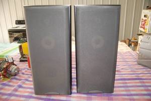 Sony speakers with mounts on the ba...
