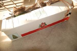 Artificial 7.5 foot Douglas fir Chr...