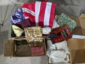 Craft and Sewing Material, some vin...