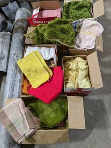 Large Lot of Throw Rugs, and Some M...