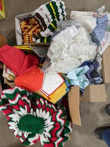Handmade blankets, sheets, material...