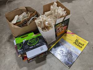 Variety of Paper Bags, Cardboard Bo...