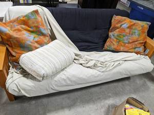 Futon 7 with Pillows and Mattress...