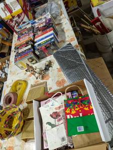 Variety of Vintage VHS Tapes, Autom...