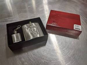 Flask & Mini Flask Set...