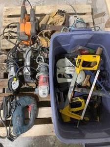 Power & Hand Tool Lot (working condition)