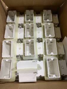 2 Cases of Electrical Boxes & Whirlpool Stove