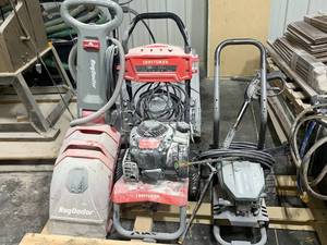 2 Pressure Washers & Rug Doctor Machine