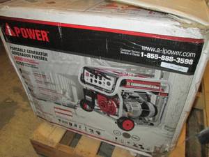 A-ipower 5000 watt gasoline powered...