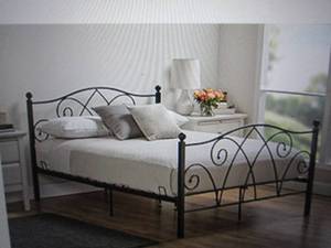 sunshine bolt zero metal bed king op...