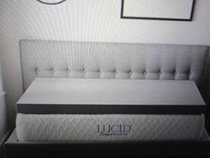 lucid comfort collection 4 inch bam...