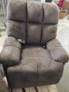 brown rocker recliner 2 speed massa...