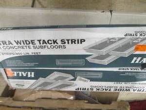 2 boxes of extra wide tack strips f...