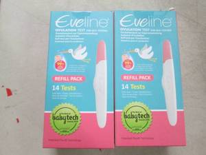eveline ovulation tests lot  of 2 p...