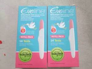 eveline ovulation tests lot of 2 pa...