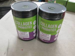 2 bottles of collagen probiotics p...