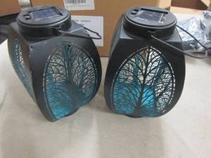 2 solar lanterns ...