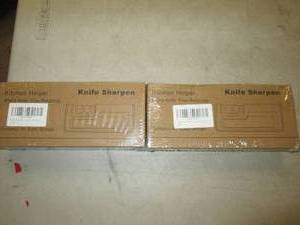 2 kitchen helper knife sharpeners ...