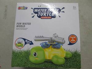 water spray turtle ...