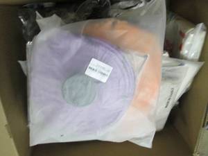 box of non slip tape , pillow cover...