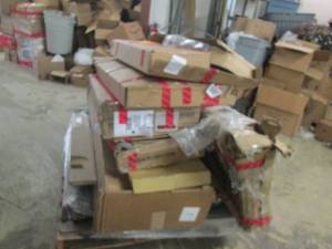 pallet of furniture that needs work...