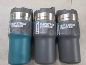 lot of 3 new stanley flip straw tum...