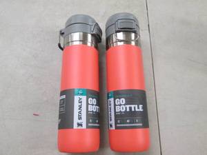 lot of 2 stanley 24oz go bottles ne...