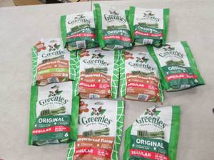 10 greenies dental treats for dogs ...