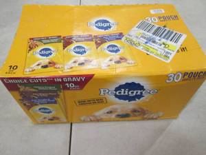 pedigree 30 pouch choie cuts in gra...