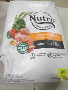 22lbs of nutro chicken and brown ri...