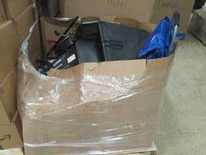 gaylordpallet of tile, lawnmower ,...