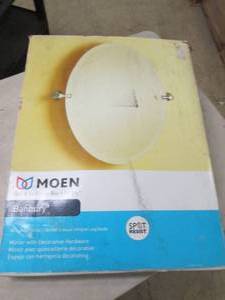 moen banbury brushed nickle mirror ...