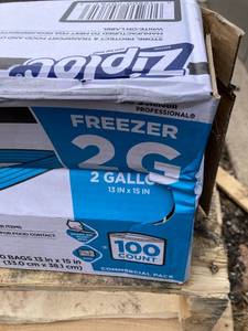 Ziploc 2 Gallon Freezer Bags