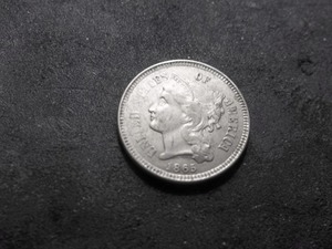 1865 3-Cent Nickel