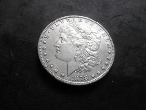 1878 Morgan Silver Dollar Rev. 1879