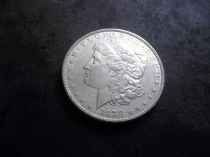 1878 Morgan Silver Dollar 8 Tail Feathers