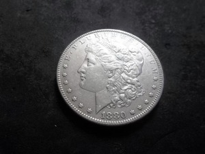 1880 O Morgan Silver Dollar