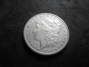 1884 S Morgan Silver Dollar