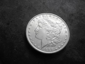 1886 Morgan Silver Dollar