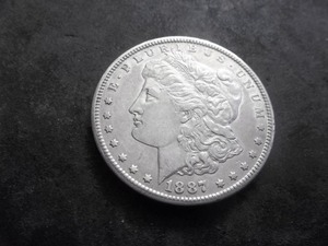 1887 S Morgan Silver Dollar