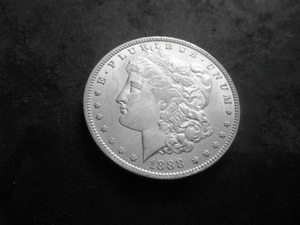 1888 O Morgan Silver Dollar