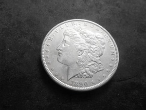1890 Morgan Silver Dollar