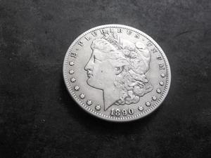 1890 CC Morgan Silver Dollar