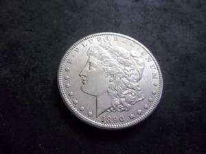 1890 S Morgan Silver Dollar