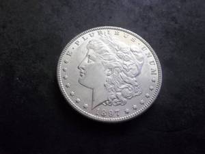 1897 Morgan Silver Dollar