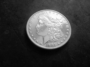 1901 Morgan Silver Dollar