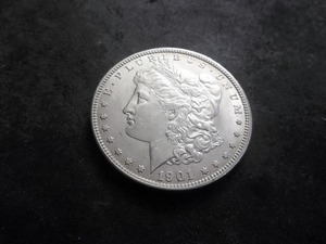 1901 O Morgan Silver Dollar