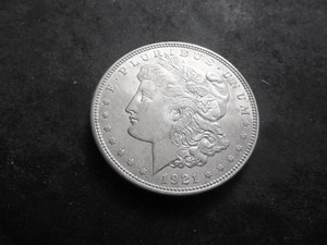 1921 Morgan Silver Dollar