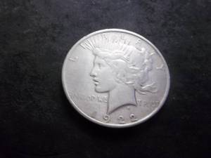 1922 D Silver Peace Dollar